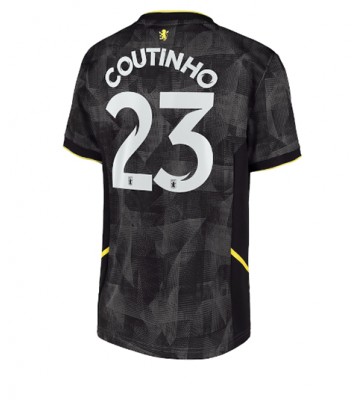 Aston Villa Philippe Coutinho #23 Tredjedrakt 2022-23 Kortermet